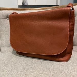 Coach leather work bag